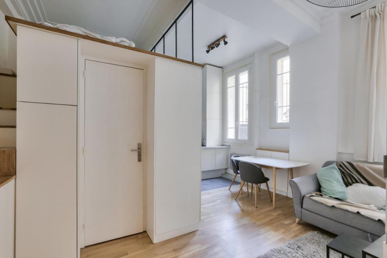 דירות Charming Studio - Paris 18Th District מראה חיצוני תמונה